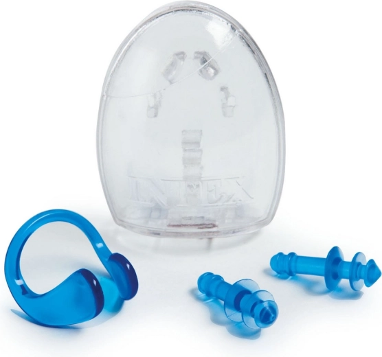 Komplet sponk za nos in ušesa Intex z etuijem