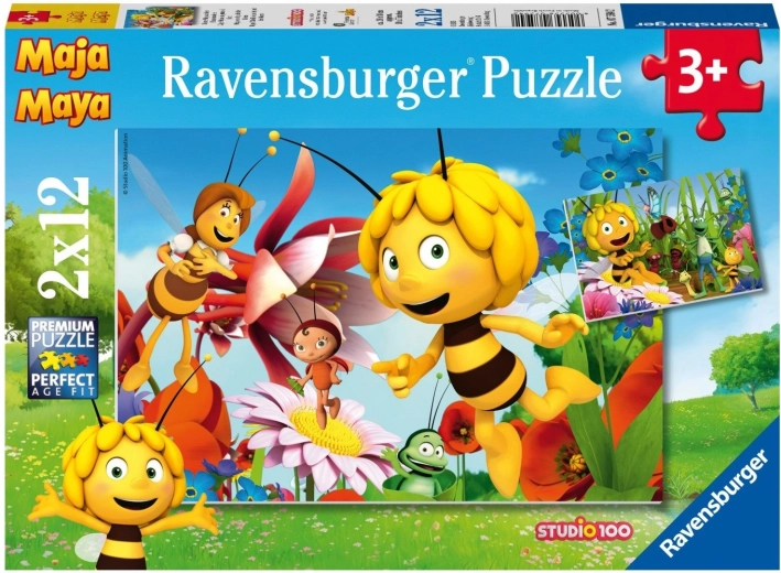 Ravensburger puzzle Maya the Bee 2x12 pieces