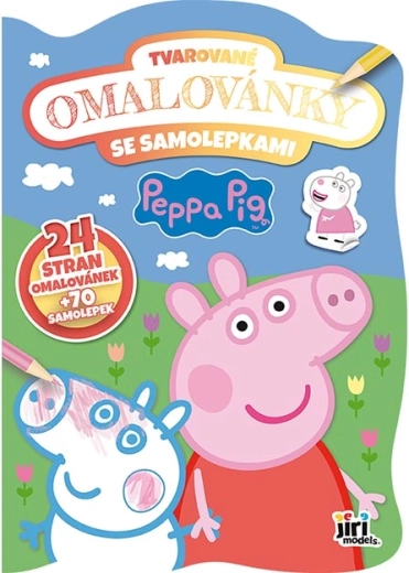 Oblikovanke Pujsa Pepa z nalepkami