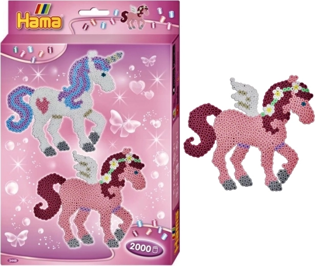 Likralne perlice darilni komplet čarobni konjički