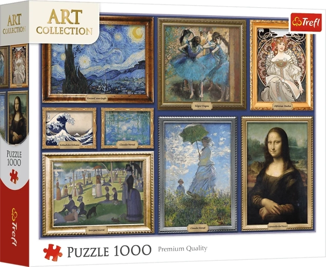 Trefl sestavljanka Art Collection: zbirka mojstrskih umetniških del 1000 kosov