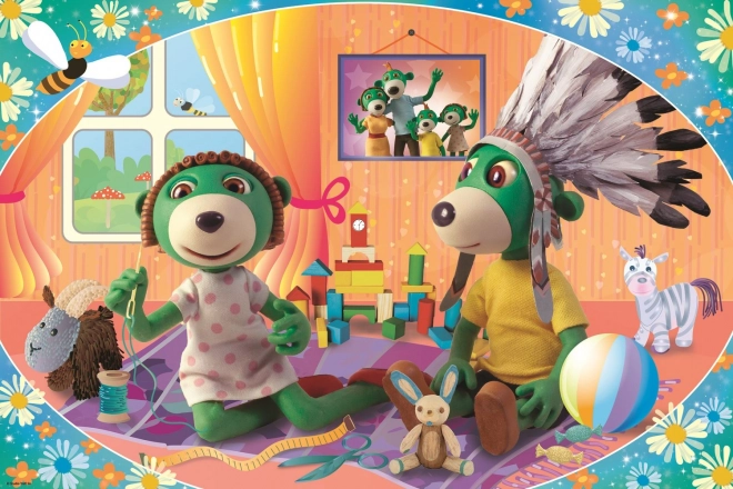 Sestavljanka Treflíci skupna zabava MAXI 24 kosov