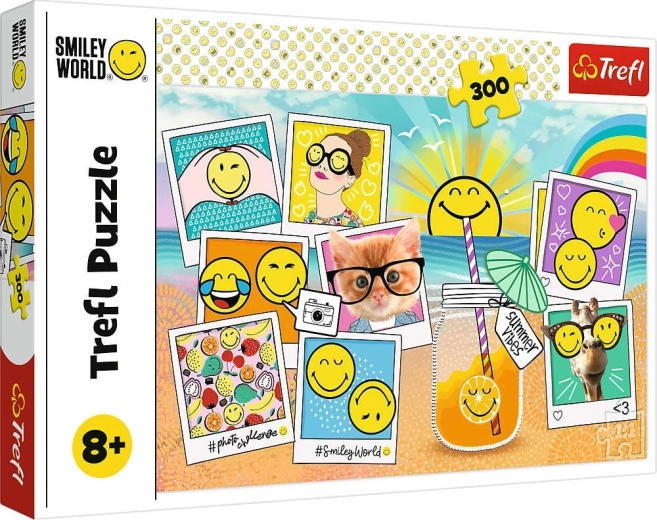 Sestavljanka 300 kosov Smiley na počitnicah