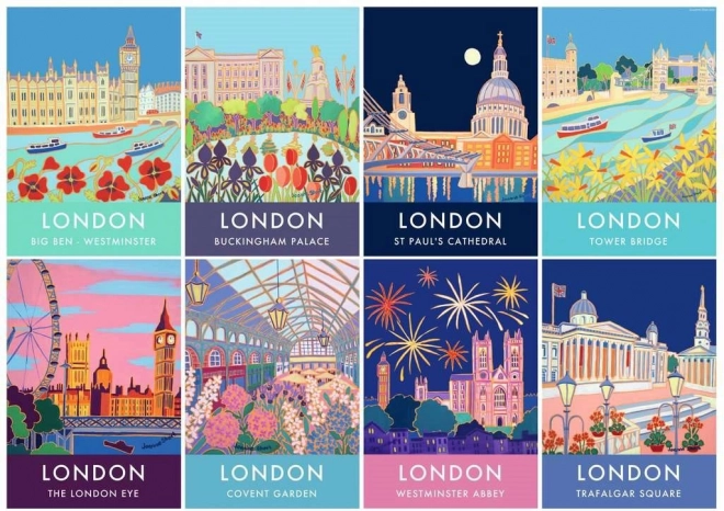 Ravensburger sestavljanka London v vintage slogu 1000 koščkov