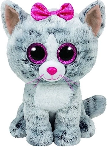 TY Beanie Boos Kiki maskota - Mačka, 24 cm