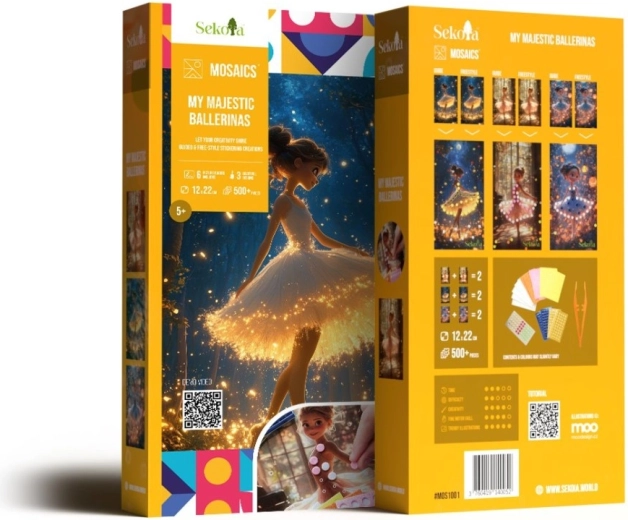 Sekoia mosaics balerina – mozaični kreativni set