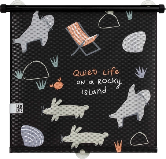 Leokid senčnik za avto Rocky Island