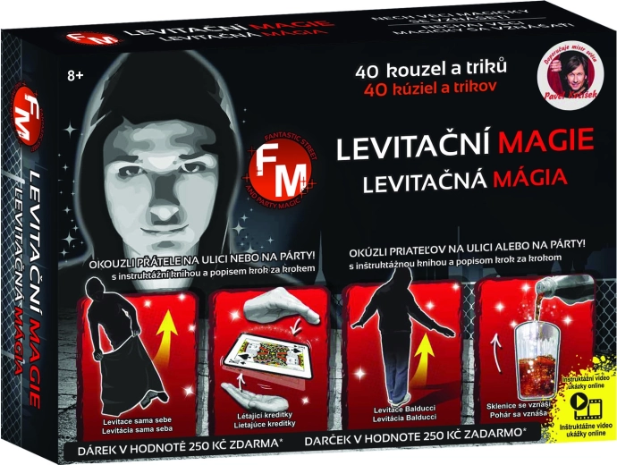 Šola čarovnije – levitacijska magija s 75 triki + darilo