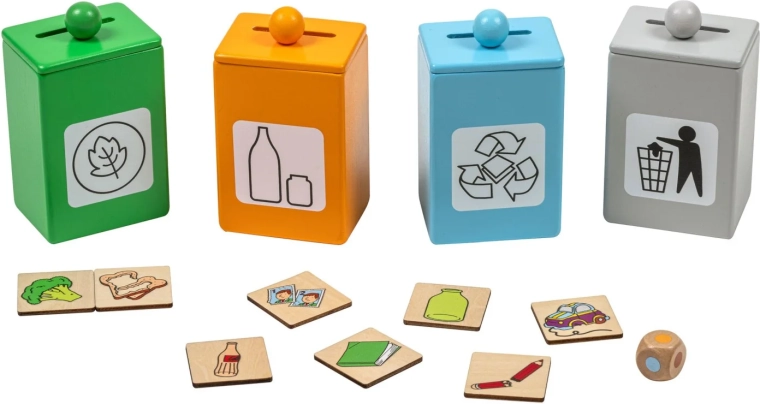 Toys for Life Razvrščanje odpadkov – izobraževalna razvrščevalna igra