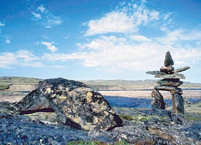 Sestavljanka Inukshuk Kanada 1000 kosov