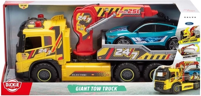 Dickie Toys Giant Volvo Tow Truck with Lights and Sound