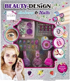 Lukky set beauty design make-up in nohti za otroke
