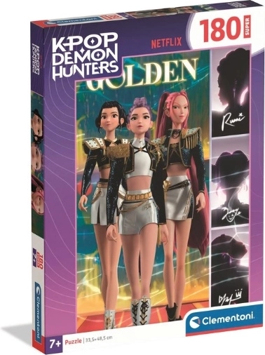 Clementoni sestavljanka Super K‑Pop Demon Hunters 180 kosov