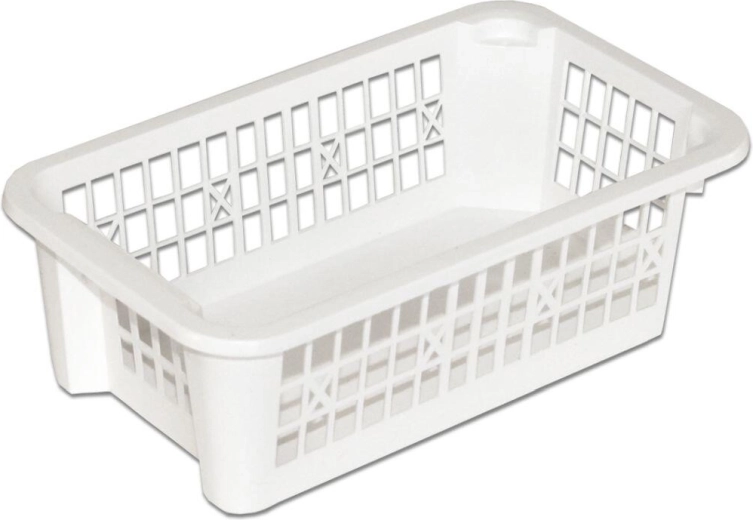 Plastična zložljiva košarica 20 × 12 × 6 cm, mešanica barv