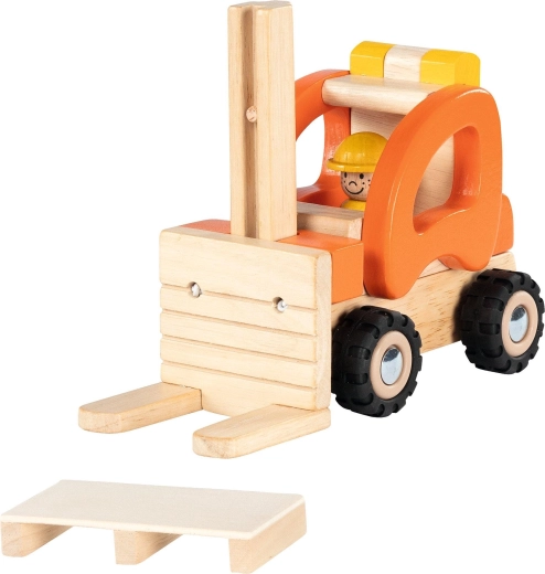 Wooden forklift truck with pallet - 1 piece