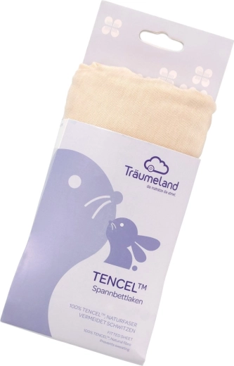 Träumeland napenjalna rjuha tencel uni bež