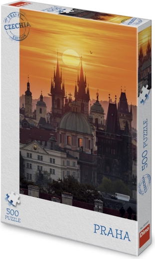 Puzzle Praga stoterostolpičasta 500 kosov