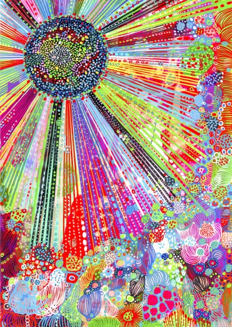 Sestavljanka Poletno sonce 1000 koščkov