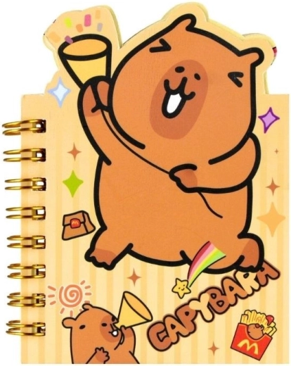 Capybara Notepad A7, 50 sheets - 1 piece