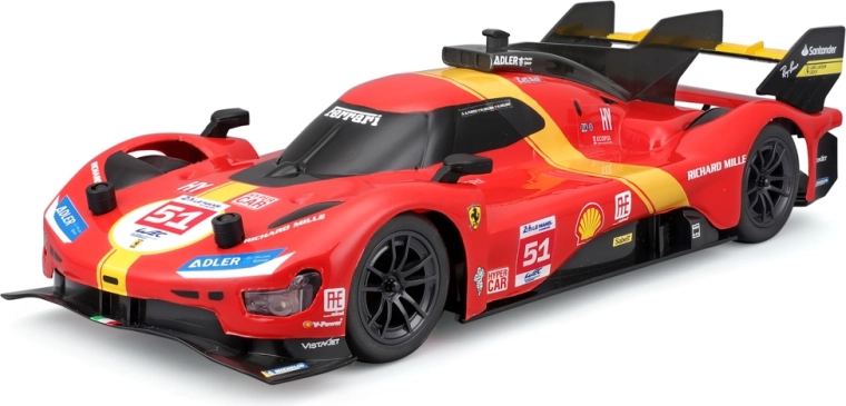 Ferrari 499P Le Mans champion RC avto z lučmi 1:16