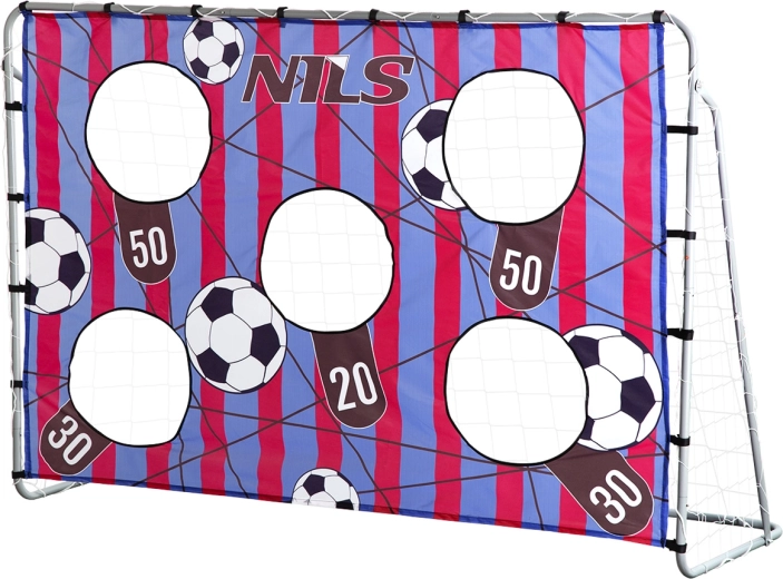 Nogometni gol z vadbenim panelom NILS NT7788