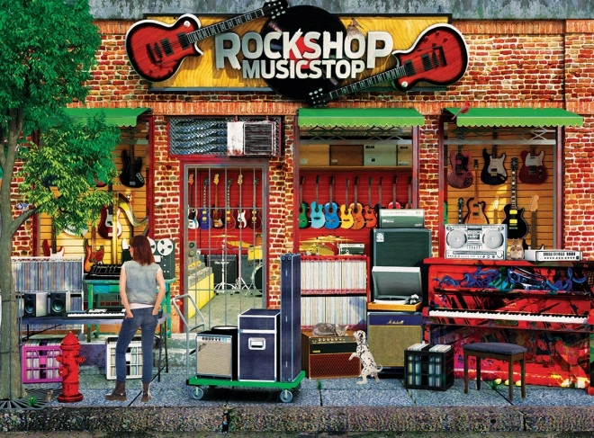 Puzzle 1000 koščkov EUROGRAPHICS Rock Shop