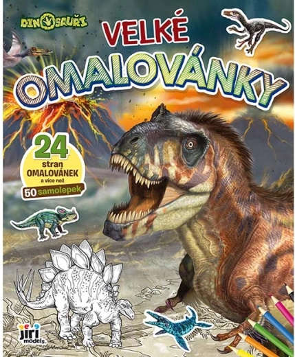 Velike pobarvanke Dinozavri