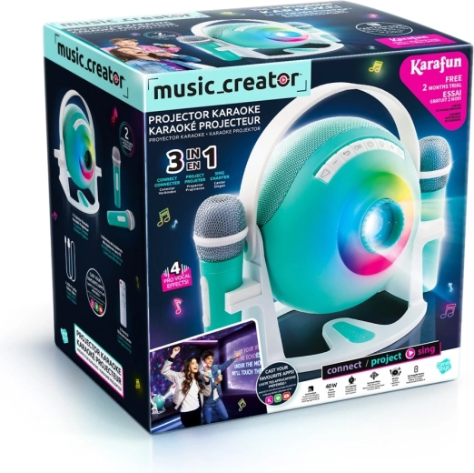 Creator karaoke s projektorjem