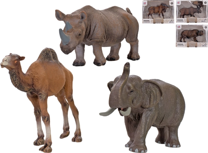 Zoolandia plastične figure živali 11–13 cm, mešanica vrst