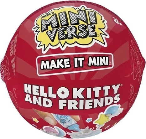 MGA Miniverse Mini Sanrio Hello Kitty serija 4 - 1 kos