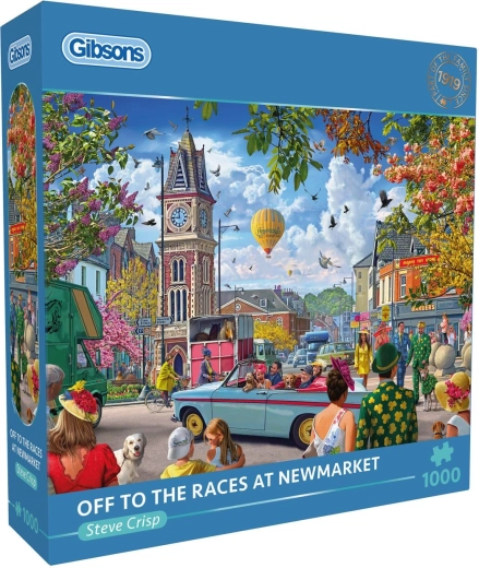 Gibsons puzzle Races in Newmarket 1000 pieces