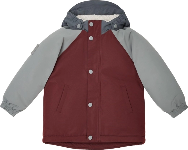 Leokid zimska bunda color block redwood vel. 86 (18–24 mesecev)
