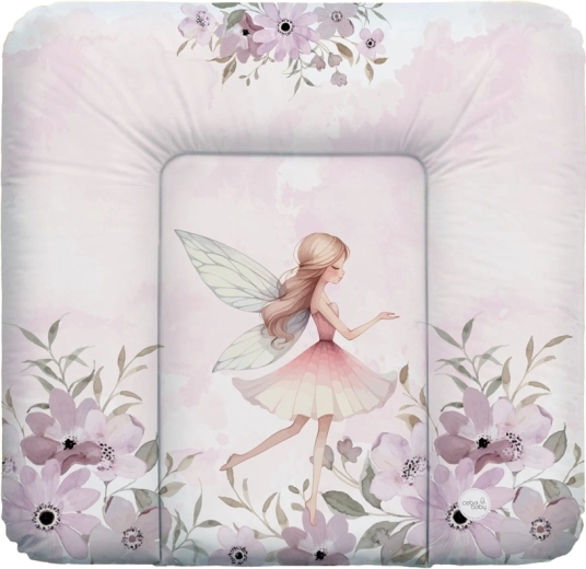 Ceba Baby mehka previjalna podloga za komodo Basic Meadow Fairy 75 × 72 cm