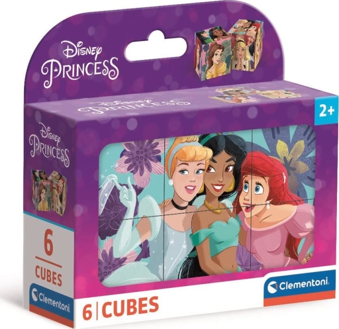 Slikovne kocke Disney princese – 6 kock