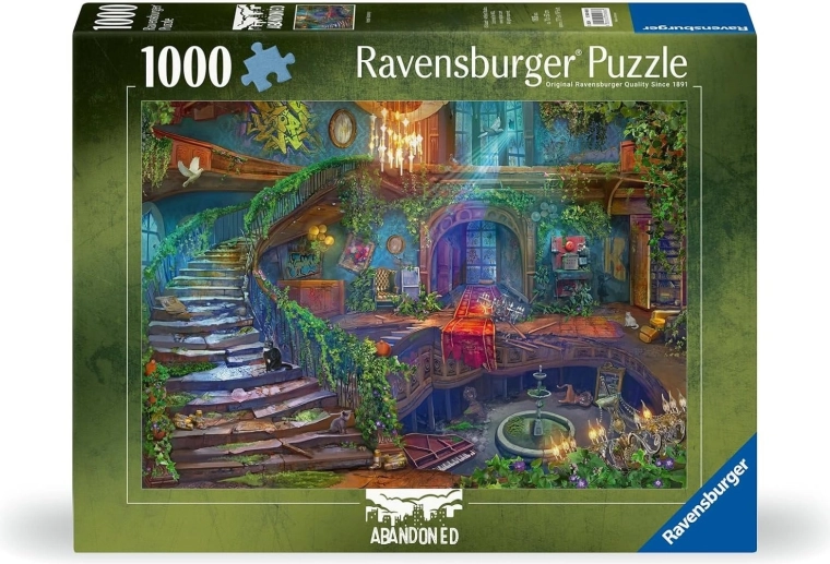 Ravensburger sestavljanka Abandoned: Proste sobe v hotelu 1000 kosov