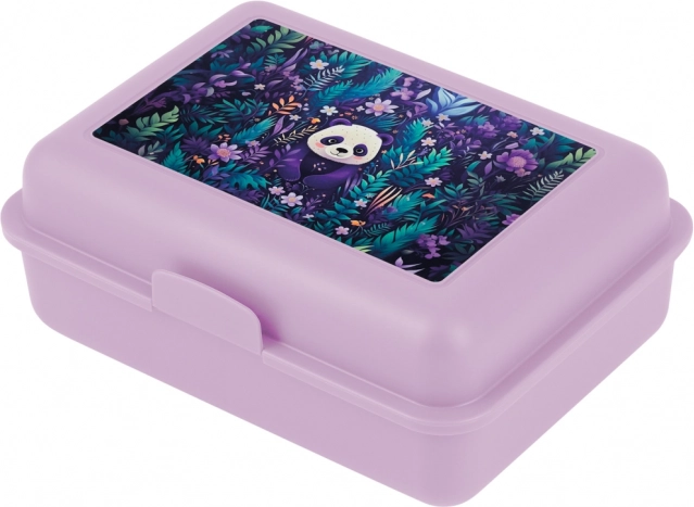 Škatla za malico z motivom džungle in pande
