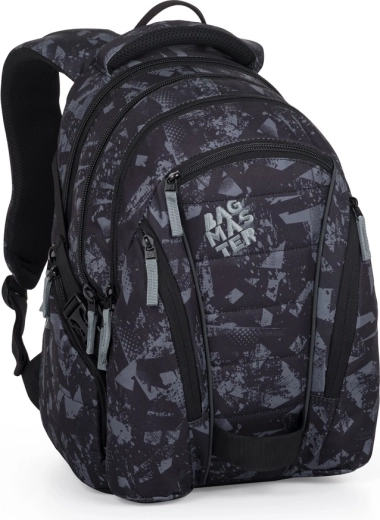 Bagmaster student backpack Bag 24 B grey