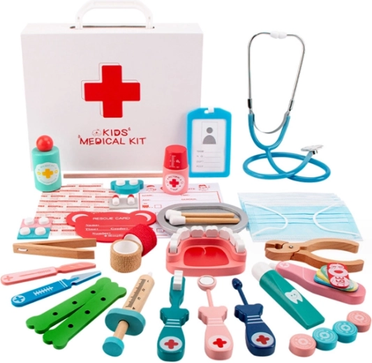 leseni komplet mali zdravnik