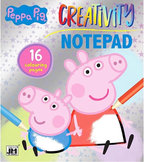 Barvanka blok PUJSEK PEPPA – 16 listov