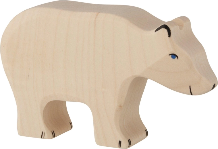 Holztiger polarni medved, ki se hrani - 1 kos