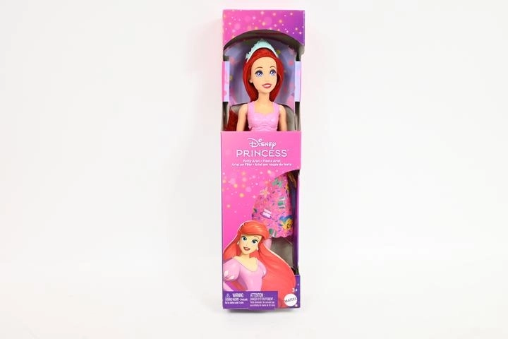 Punčka Disney Princess Arielka v slavnostni (party) izvedbi