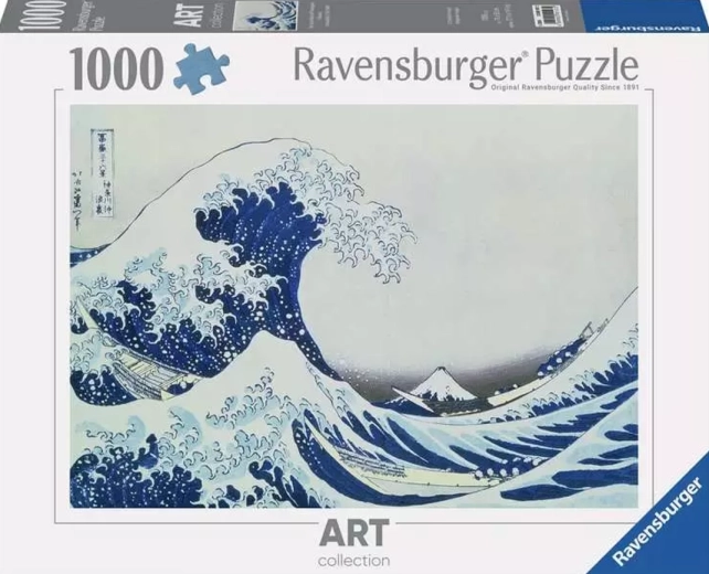 Ravensburger puzzle art collection: The Great Wave off Kanagawa 1000 pieces