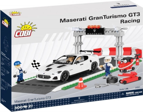 gradbeni komplet maserati gran turismo gt3 racing – štartna vrsta in paddock od cobi (1:35)