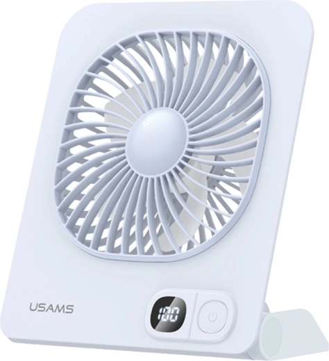 Magnetni namizni ventilator USAMS ZB363, moder
