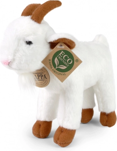 Rappa plišasta stoječa koza 20 cm ekološka