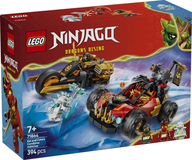 LEGO NINJAGO večnamenska vozila Kaija in Cola