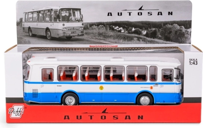 Zbirateljski model avtobusa Autosan H9-20 PKS v modri izvedbi