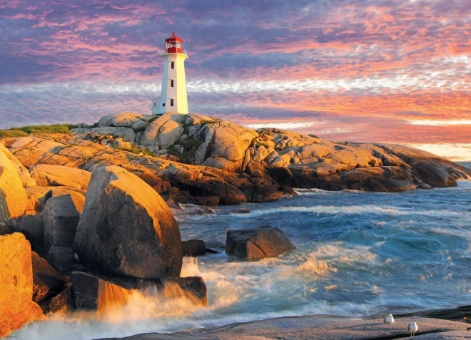 Sestavljanka EUROGRAPHICS Peggy's Cove Lighthouse, Nova Škotska – 1000 koščkov
