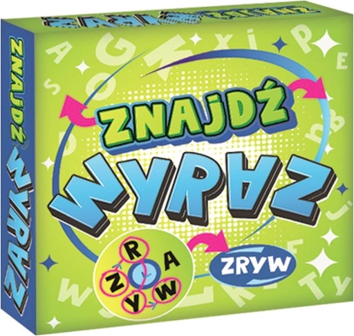 Najdi besedo – kartaška igra sestavljanja črk