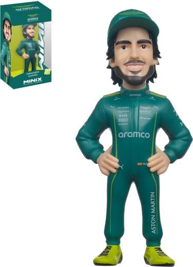 Minix collectible figure Fernando Alonso (Aston Martin) - 1 pc